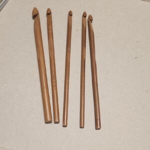 Set of Wooden Crochet Hooks